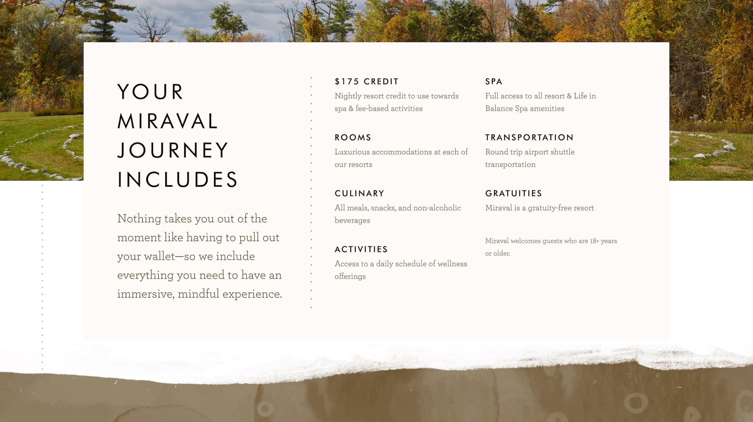 Miraval Journey