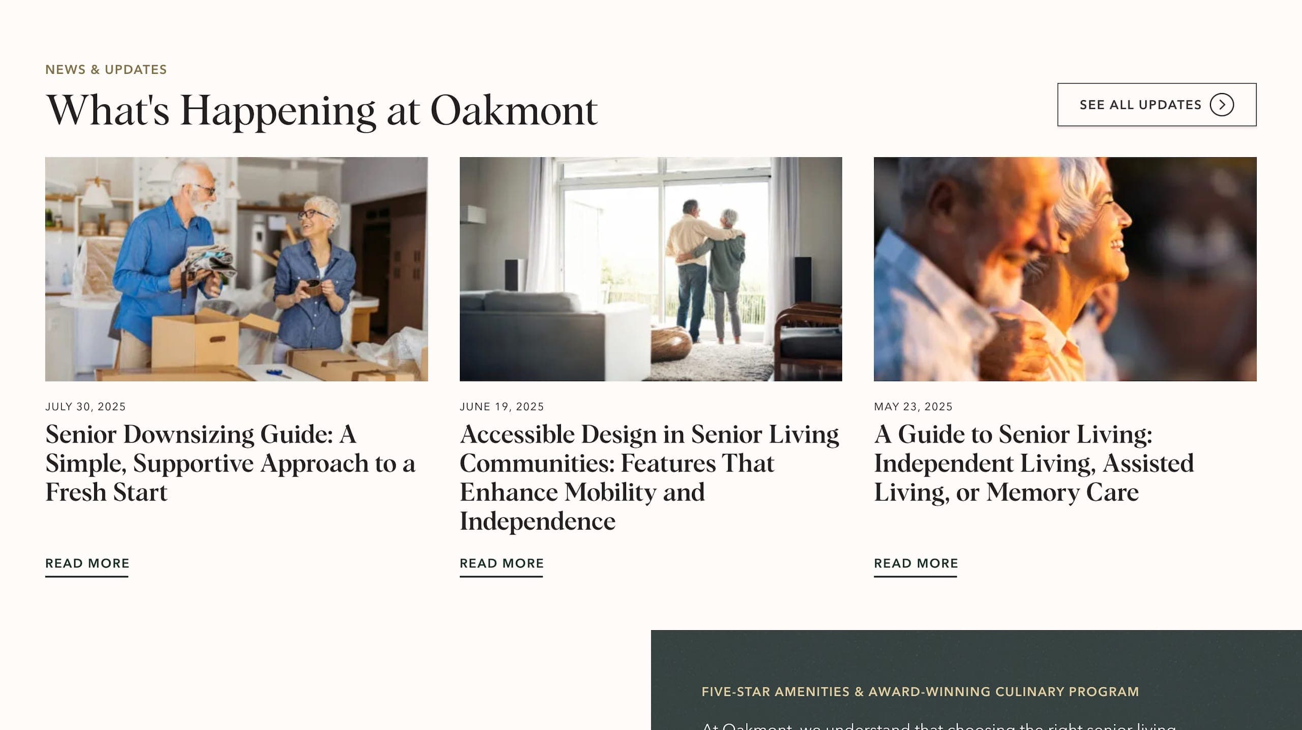 Oakmont Blog